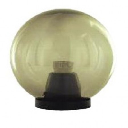 Glob acrilic PMMA fumuriu 300mm cu soclu